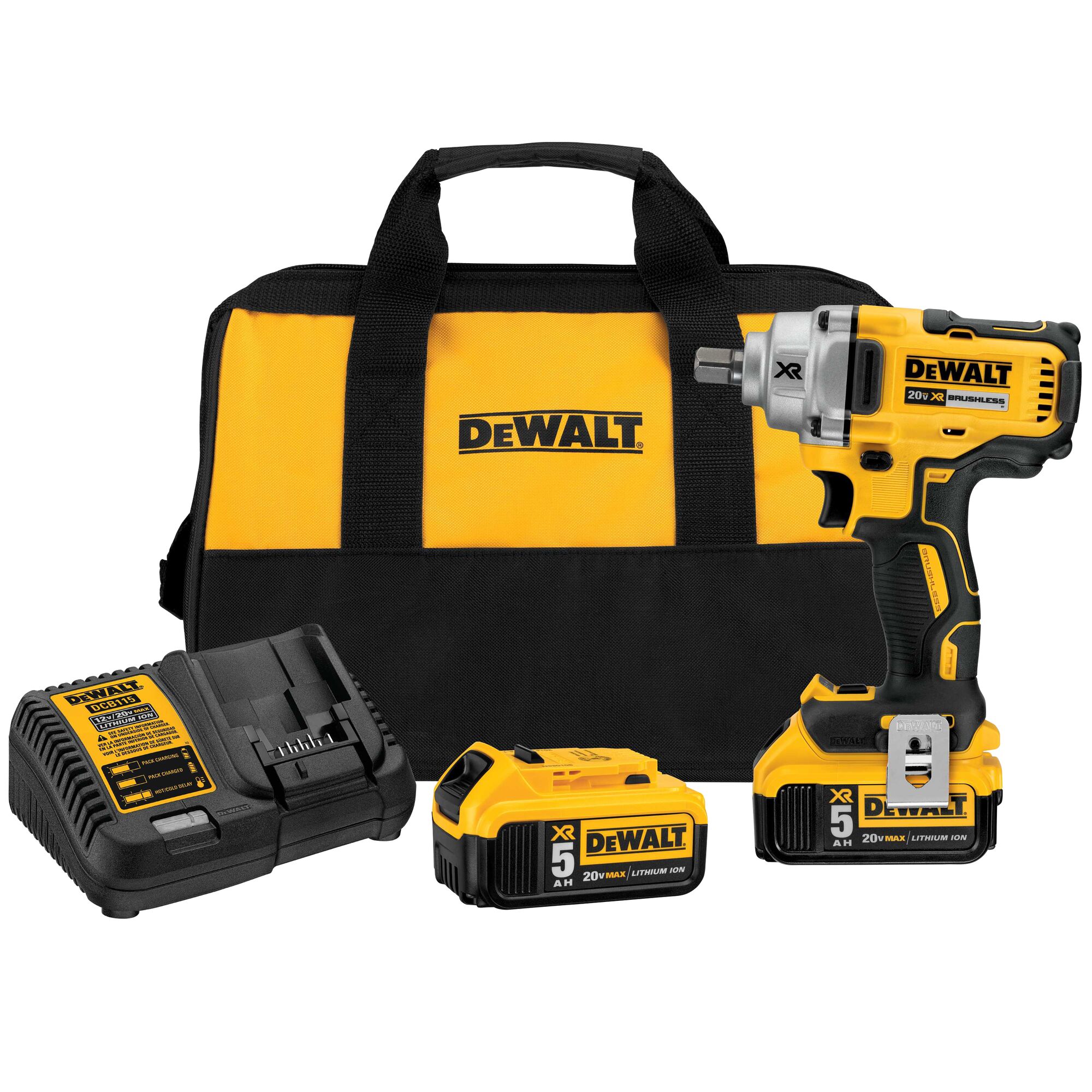 Dewalt 18v best sale xr impact wrench